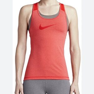 Nike Pro Cool Tank Red Small Racerback